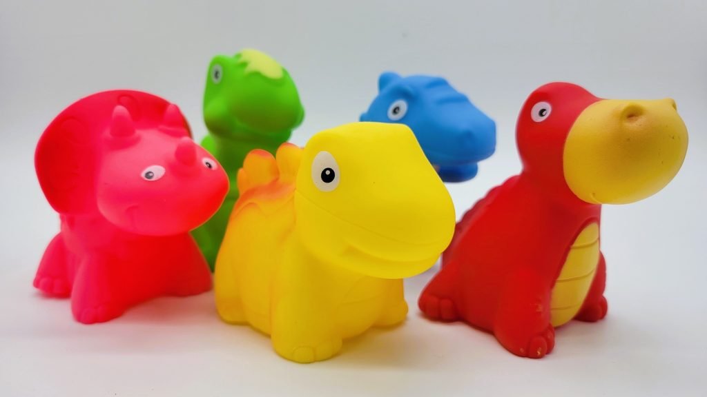Bath Toys for Toddlers That Don't Mold Dinosaur Set
